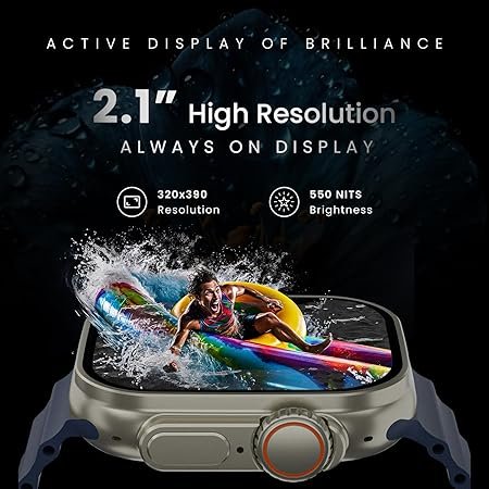 Fire-Boltt Ninja Call Pro Smart Watch 1.83 inch with Bluetooth Calling - Image 2