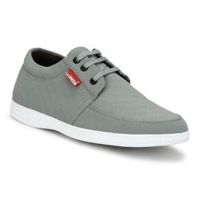 LE GREEM Men's Casual Lace-Up Shoes | Lightweight Synthetic Upper | Stylish & Comfortable Sneakers