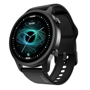 NoiseFit Halo 1.43" AMOLED Display, Bluetooth Calling Round Dial Smart Watch, Premium Metallic Build